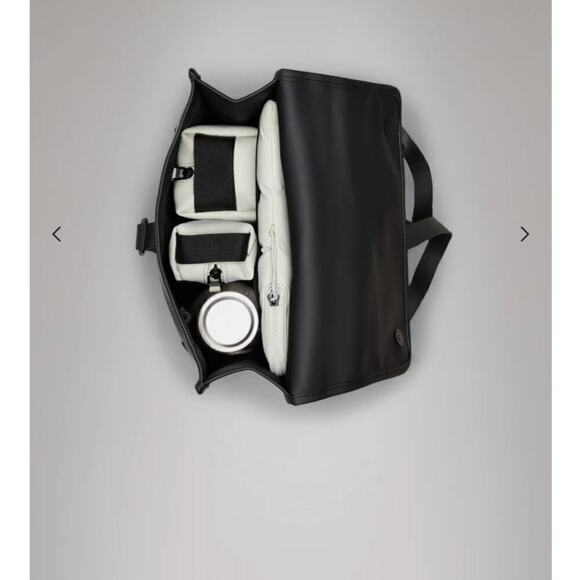 Rains Unsex Black  Backpack Mini main image 4